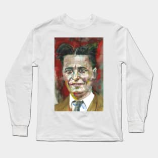 F. SCOTT FITZGERALD - watercolor portrait .1 Long Sleeve T-Shirt